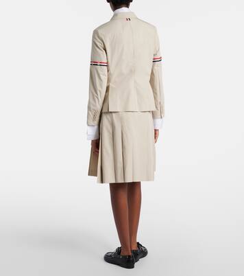 Minirock aus Baumwoll-Twill | Thom Browne