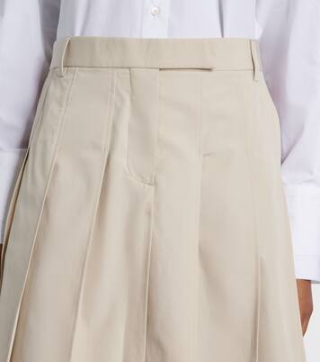 Minirock aus Baumwoll-Twill | Thom Browne