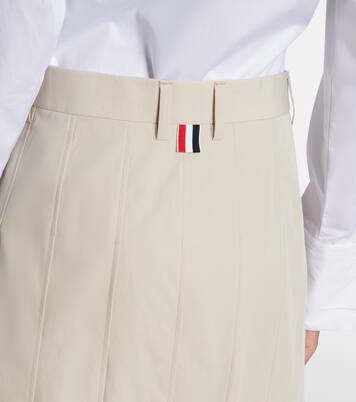 Minirock aus Baumwoll-Twill | Thom Browne