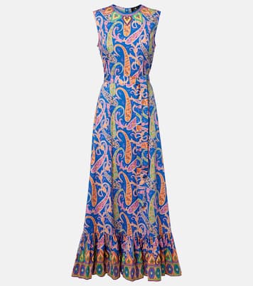 Robe longue en coton mélangé | Etro