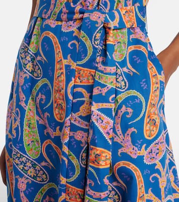 Robe longue en coton mélangé | Etro