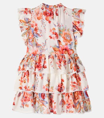 Robe Awaken en coton à fleurs | Zimmermann Kids