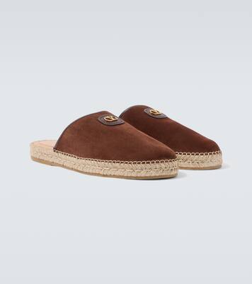 Palm Avenue VLogo suede mules | Valentino Garavani
