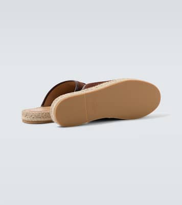 Palm Avenue VLogo suede mules | Valentino Garavani