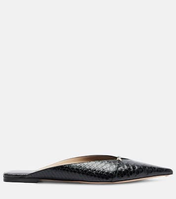 Slippers T Icon aus Leder | Tom Ford
