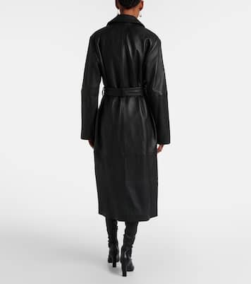 Mantel aus Leder | Toteme