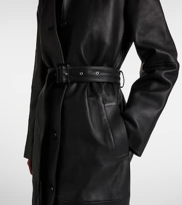 Mantel aus Leder | Toteme