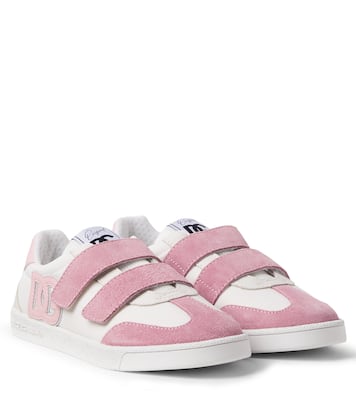 Sneakers DG mit Veloursleder | Dolce&Gabbana Kids