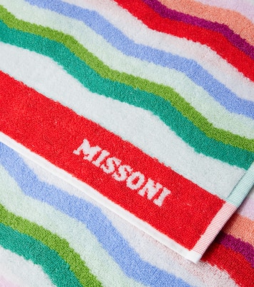 Toalla de playa Wave de rizo de algodón | Missoni
