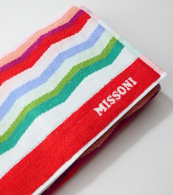 Toalla de playa Wave de rizo de algodón | Missoni