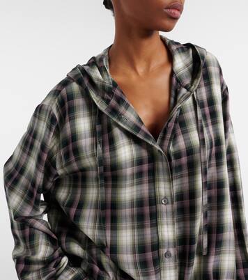 Surchemise Sip à carreaux | Acne Studios