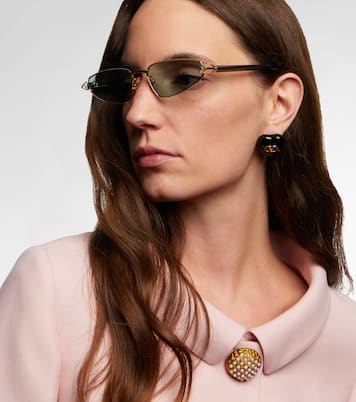 VLogo cat-eye sunglasses | Valentino