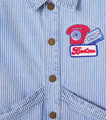 Nineties striped denim jacket | Bonton