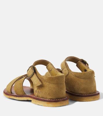 Sandalen Lionel aus Veloursleder | Bonpoint