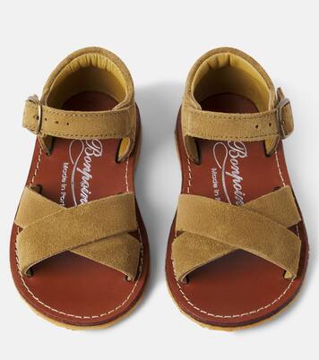 Sandalen Lionel aus Veloursleder | Bonpoint