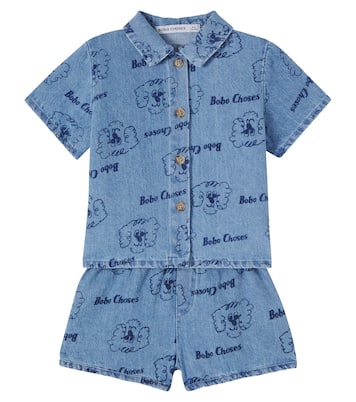 Baby Set Pickles The Dog aus Hemd und Shorts | Bobo Choses