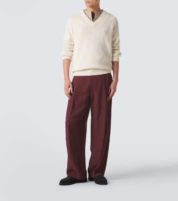 Suede penny loafers | Thom Sweeney