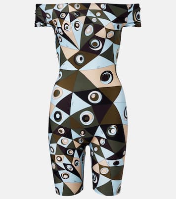 Combi-short Occhi à encolure bardot | Pucci