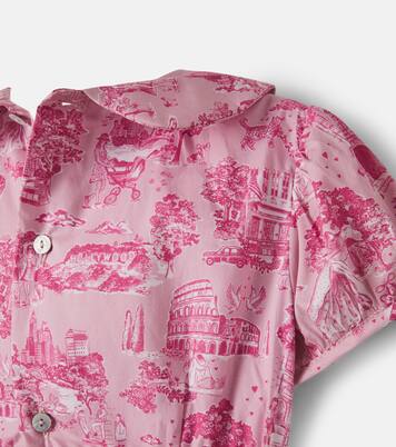 x Nicky Hilton – Abito Theodora in cotone | La Coqueta