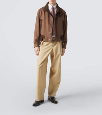 Archivio pinstripe cotton shirt | Giorgio Armani