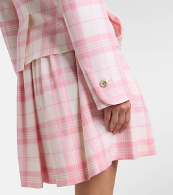 Checked wool-blend blazer | Vivienne Westwood