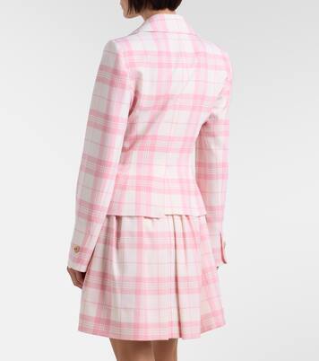 Checked wool-blend blazer | Vivienne Westwood