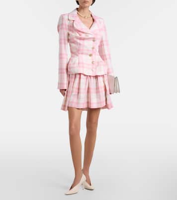 Checked wool-blend blazer | Vivienne Westwood