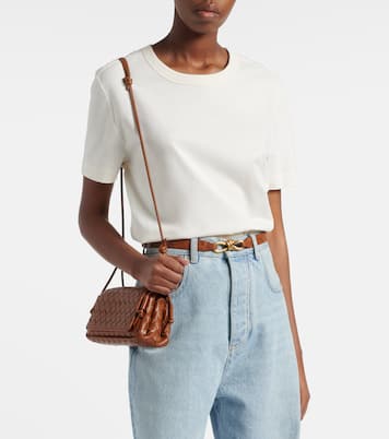 Intrecciato cotton jersey T-shirt | Bottega Veneta