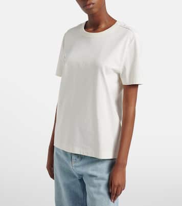 Intrecciato cotton jersey T-shirt | Bottega Veneta