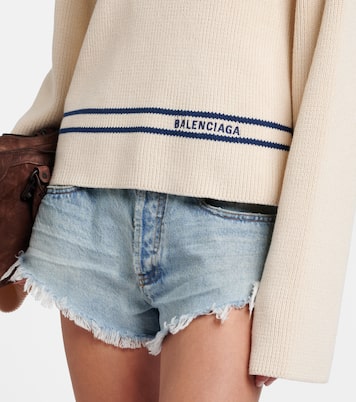 Striped cotton sweater | Balenciaga