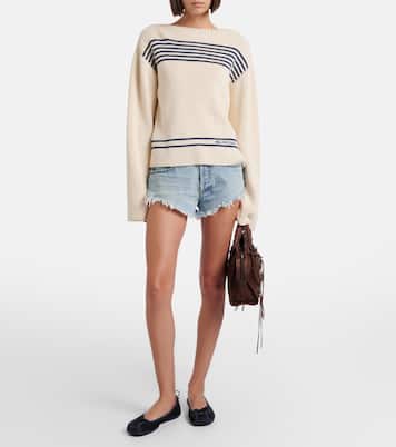 Striped cotton sweater | Balenciaga