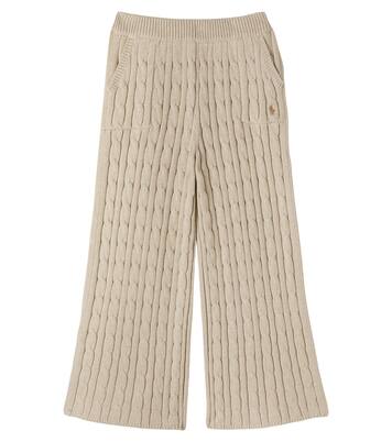 Cable-knit cotton pants | Polo Ralph Lauren Kids