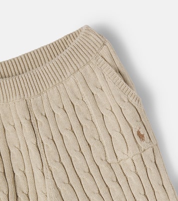 Cable-knit cotton pants | Polo Ralph Lauren Kids