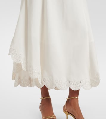 Gillian linen-blend midi dress | Simkhai