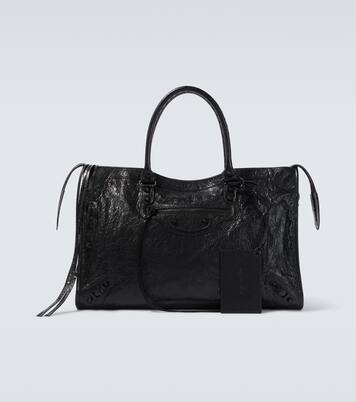 Le City leather tote bag | Balenciaga