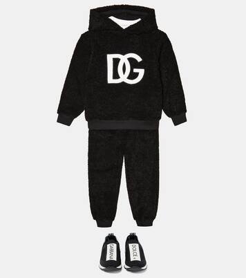 Logo teddy hoodie | Dolce&Gabbana Kids