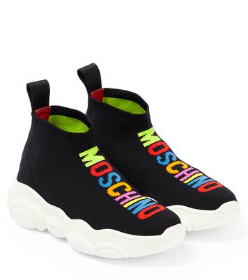 Logo sock sneakers | Moschino Kids