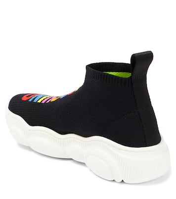 Logo sock sneakers | Moschino Kids