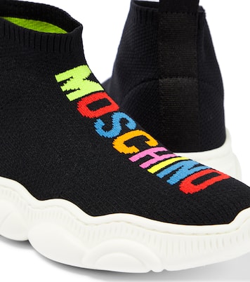 Logo sock sneakers | Moschino Kids