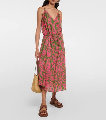 Midikleid Sasha aus Baumwoll-Gaze | Velvet