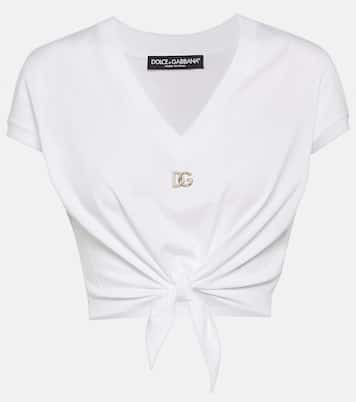 DG knot cotton jersey T-shirt | Dolce&Gabbana
