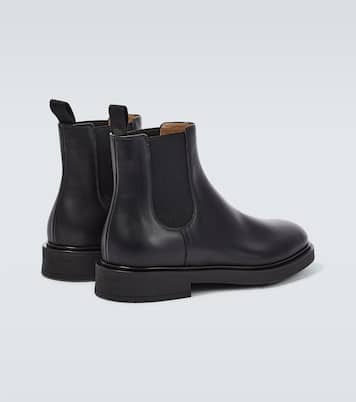Chester 레더 앵클 부츠 | Gianvito Rossi