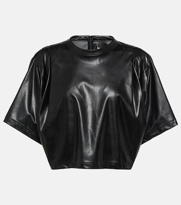Cropped-Top Brooky aus Lederimitat | Marant Etoile