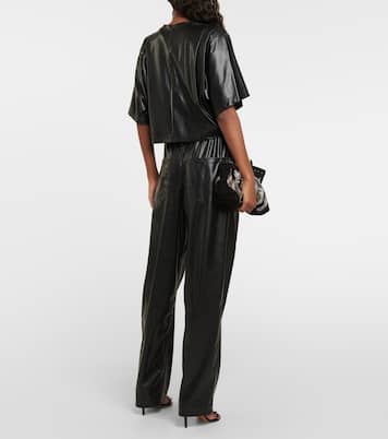 Cropped-Top Brooky aus Lederimitat | Marant Etoile