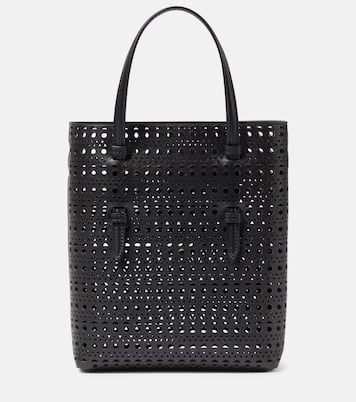 Mina Ns Vienne Wave leather tote bag | Alaïa