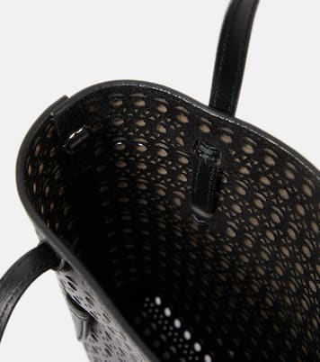 Mina Ns Vienne Wave leather tote bag | Alaïa