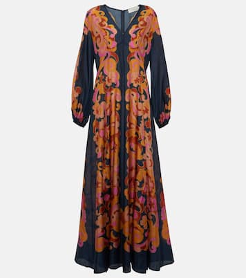 Acadian printed silk maxi dress | Zimmermann