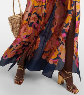Acadian printed silk maxi dress | Zimmermann