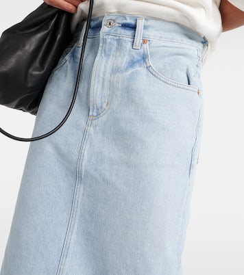 Verona mid-rise denim midi skirt | Citizens of Humanity