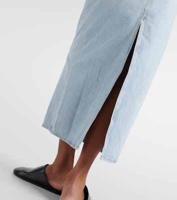 Verona mid-rise denim midi skirt | Citizens of Humanity